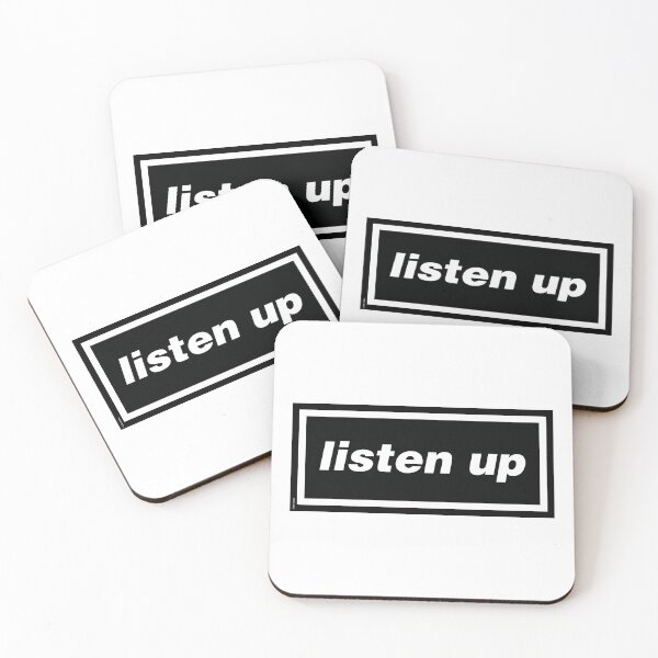 Item preview, listen up - Oasis Reunion Gallagher 90s Band Artwork designed and sold by DCS Designs.