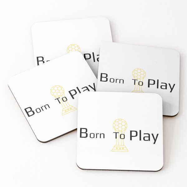 Item preview, Born To Play - Soccer T-shirt with Trophy Graphic Design designed and sold by NYC-flame.