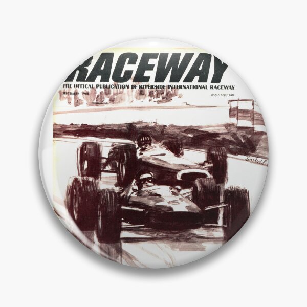 Item preview, 1965 Riverside International Raceway Vintage Motorsport Magazine Art designed and sold by EdGraphy.