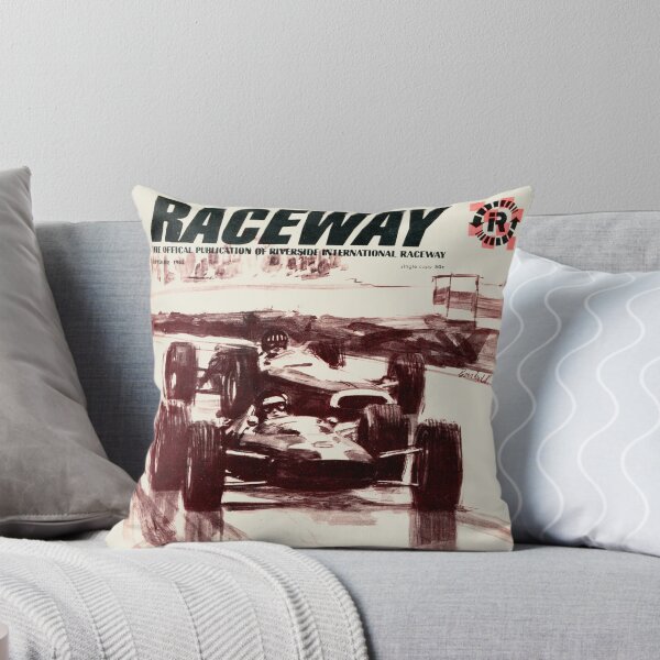 Item preview, 1965 Riverside International Raceway Vintage Motorsport Magazine Art designed and sold by EdGraphy.