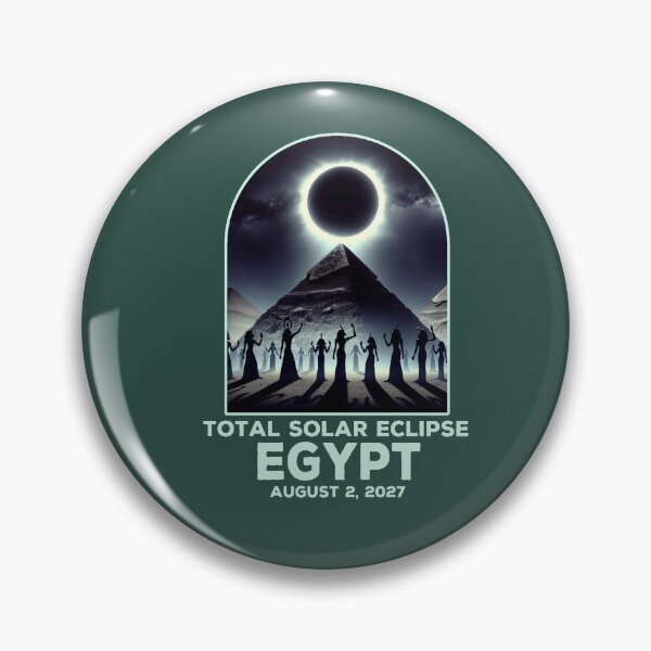 Item preview, Egypt Total Solar Eclipse 2027 August 2 Oversized T-Shirt designed and sold by BoomerAndCo.