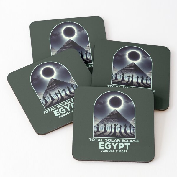 Item preview, Egypt Total Solar Eclipse 2027 August 2 Oversized T-Shirt designed and sold by BoomerAndCo.