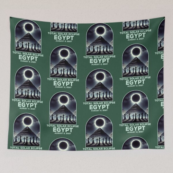 Item preview, Egypt Total Solar Eclipse 2027 August 2 Oversized T-Shirt designed and sold by BoomerAndCo.