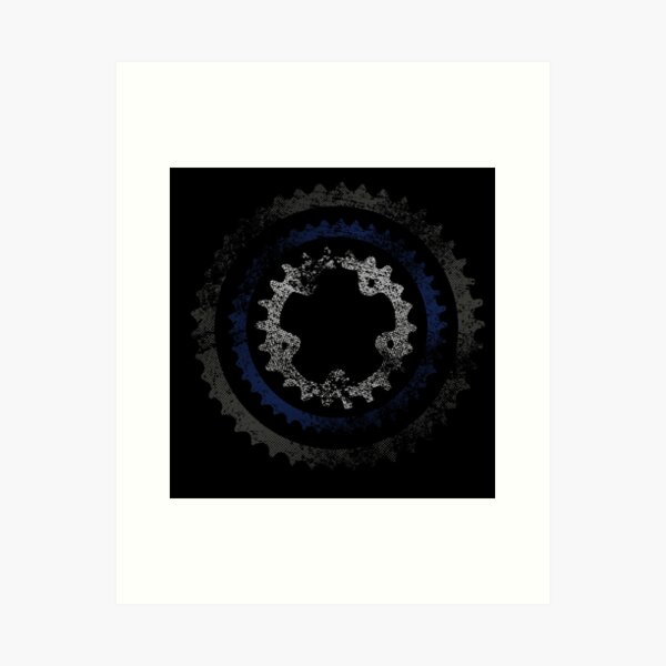 Item preview, Bike cogs - blue designed and sold by robnoble.