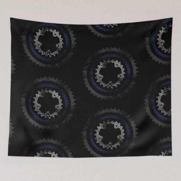 Item preview, Bike cogs - blue designed and sold by robnoble.