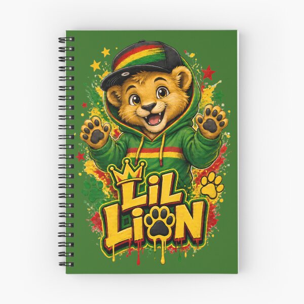Item preview, Lil Lion Reggae Vibe Cute Rastafari King Crown Art   designed and sold by digitalbob60.