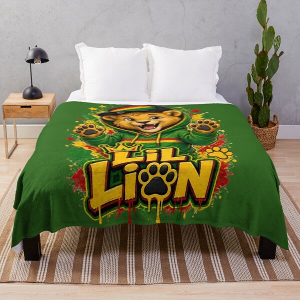 Item preview, Lil Lion Reggae Vibe Cute Rastafari King Crown Art designed and sold by digitalbob60.