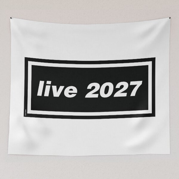 Item preview, Live 2027 - Oasis Reunion Gallagher 90s Band Artwork designed and sold by DCS Designs.