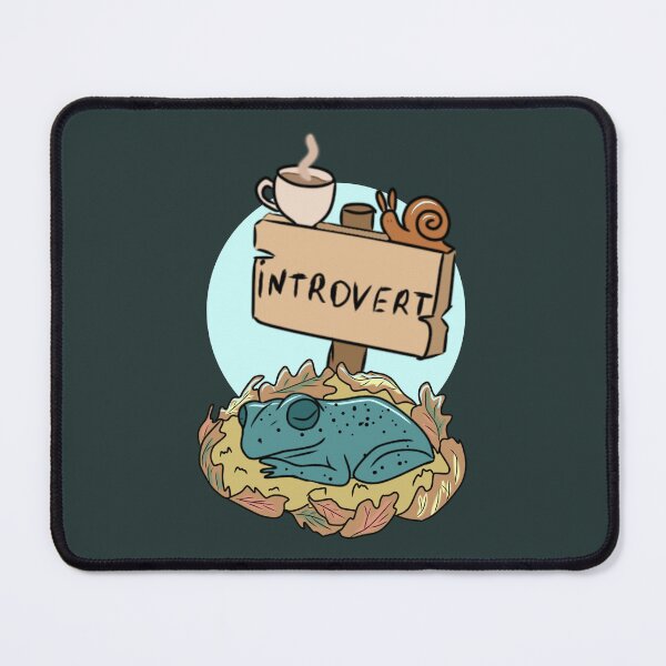 Item preview, Frog Introvert Cottagecore Toad Cozy Autumn Fall designed and sold by LeshanArt.