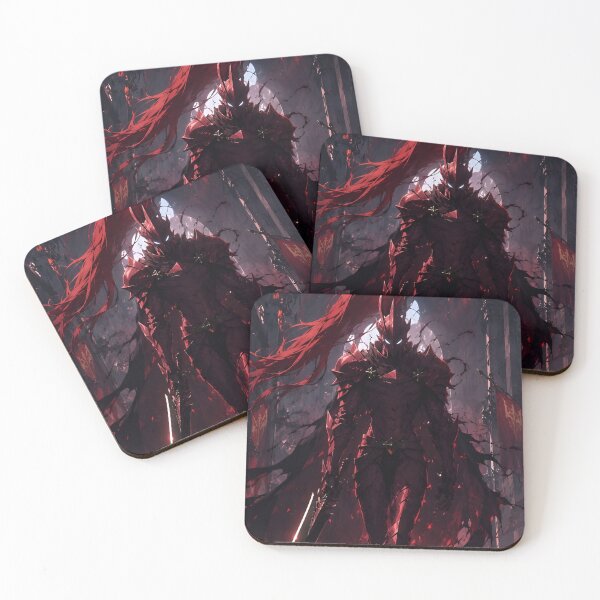 Item preview, Crimson Shadow Knight – Dark Fantasy Warrior Armor designed and sold by Dyan4.