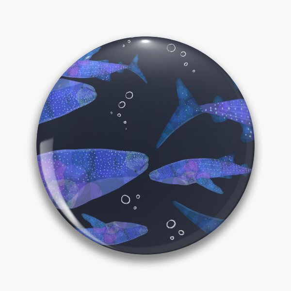 Item preview, Whale Shark Pattern designed and sold by Clover Crow.