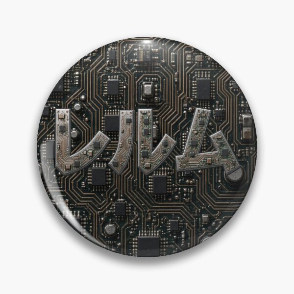 Item preview, REALM PCB Cybercore — Katakana Circuitboard Design designed and sold by dragon580 // Waaa… the killer shark ran away.