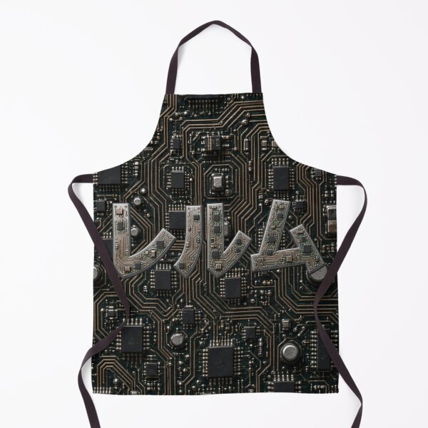 Item preview, REALM PCB Cybercore — Katakana Circuitboard Design designed and sold by dragon580 // Waaa… the killer shark ran away.