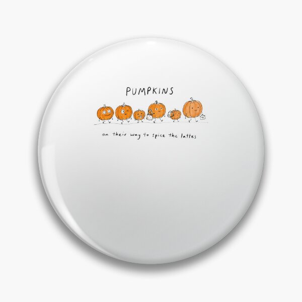 Item preview, Pumpkins On Their Way To Spice The Lattes designed and sold by cerima.