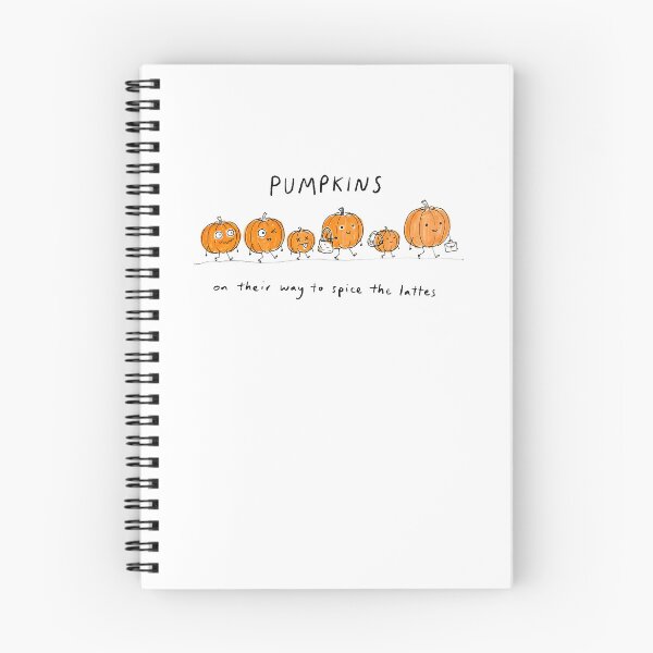 Item preview, Pumpkins On Their Way To Spice The Lattes designed and sold by cerima.