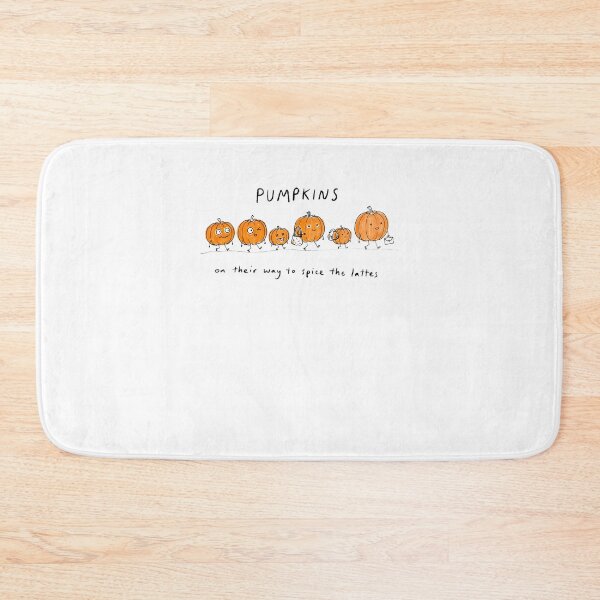 Item preview, Pumpkins On Their Way To Spice The Lattes designed and sold by cerima.