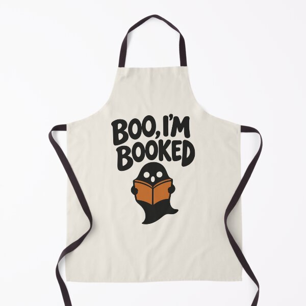 Item preview, Boo Im Booked Reading Ghost Halloween Bookworm designed and sold by MavtM.