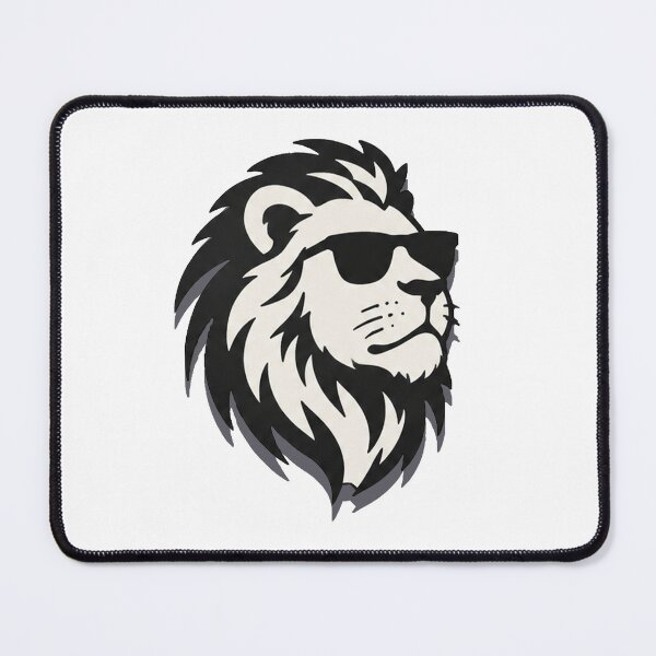 Item preview, Stylish Lion Wearing Sunglasses in the Sun designed and sold by Ach&Koor.
