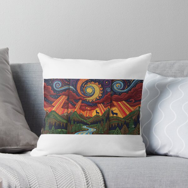 Item preview, Solar Eclipse Over Mountain Pines designed and sold by archisign.