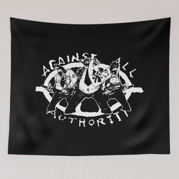 Item preview, Silhouette Style Crust Punk Music Group designed and sold by JamesCusick.