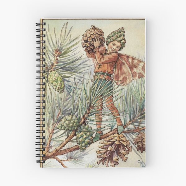 Item preview, Flower Fairy Wall Art, Pine Tree Fairy Print, Vintage Woodland Art by Cicely Mary Barker designed and sold by RickE.