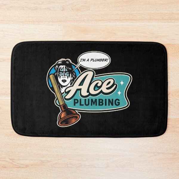 Item preview, Aces Plumbings Rock Star Plumber Humor designed and sold by ZenobiaKingsley.