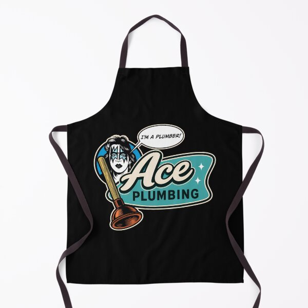Item preview, Aces Plumbings Rock Star Plumber Humor designed and sold by ZenobiaKingsley.