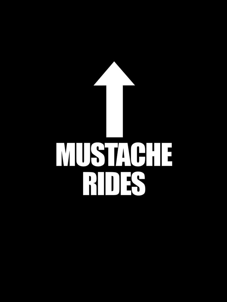 Thumbnail 4 of 4, iPhone Case, Mustache Rides Arrow Up Men's Mustache Ride Gear designed and sold by DynamicDesign.
