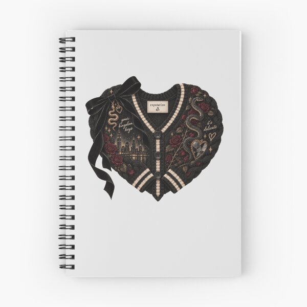 Item preview, REPUTATION Cardigan Taylor Swift v1 Folklore Heart Sweater designed and sold by taylorvinyls.