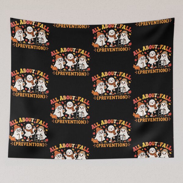 Item preview, About Fall Prevention Ghosts Autumn Safety Awareness designed and sold by cerima.