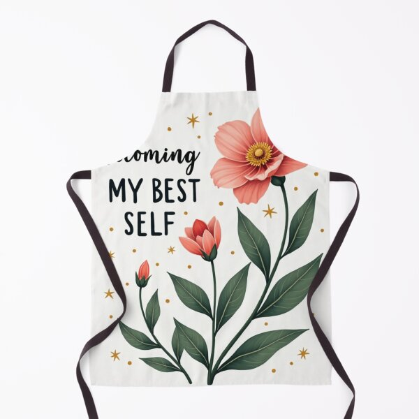 Item preview, Becoming My Best Self – Floral Inspiration designed and sold by PURPOSE RISE CO..
