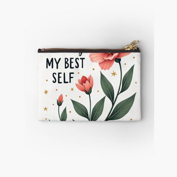 Item preview, Becoming My Best Self – Floral Inspiration designed and sold by PURPOSE RISE CO..
