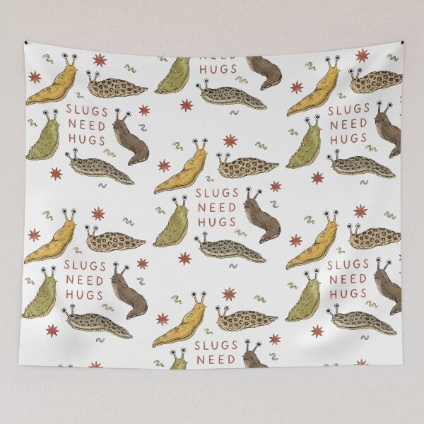 Item preview, Slugs Need Hugs Cute Garden Humor for Nature Lovers designed and sold by RDGNR.