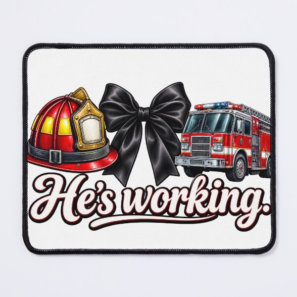 Item preview, H'es Working Firefighter Helmet Design designed and sold by VGAfanatic.