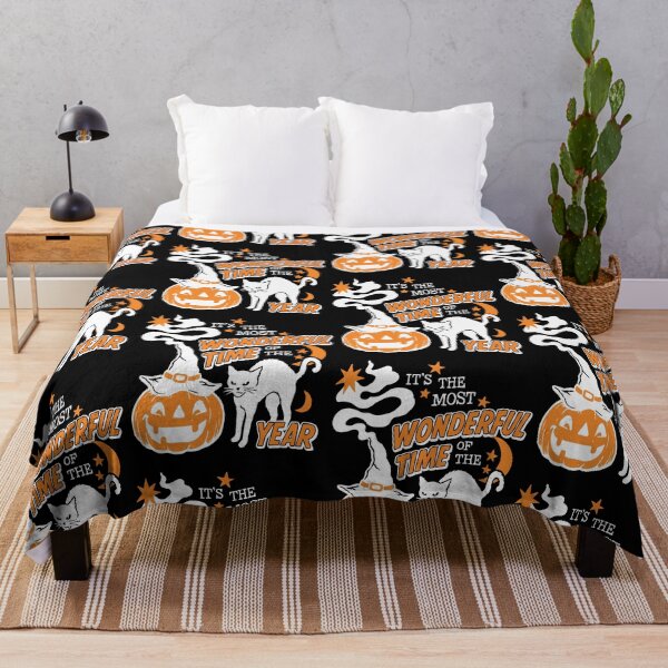 Item preview, It's the Most Wonderful Time Halloween Cat Pumpkin designed and sold by cerima.