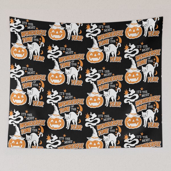 Item preview, It's the Most Wonderful Time Halloween Cat Pumpkin designed and sold by cerima.