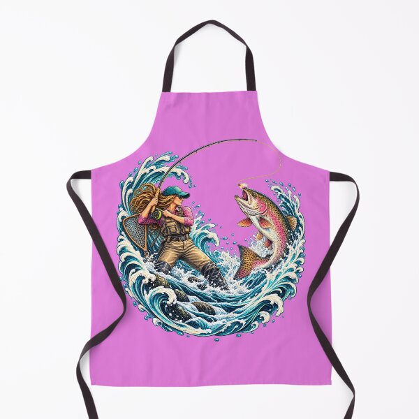 Item preview, Wild Waters Woman Fly Fishing designed and sold by Willyboy16.