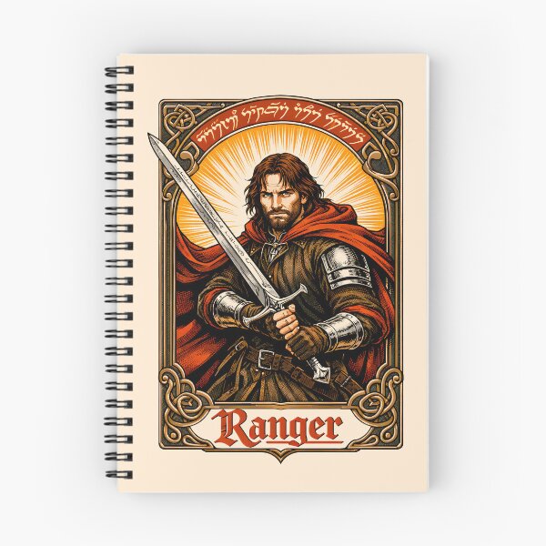 Item preview, Aragorn The Ranger – Lord Of The Rings Fantasy Graphic Tee designed and sold by Overlord Kingdom.
