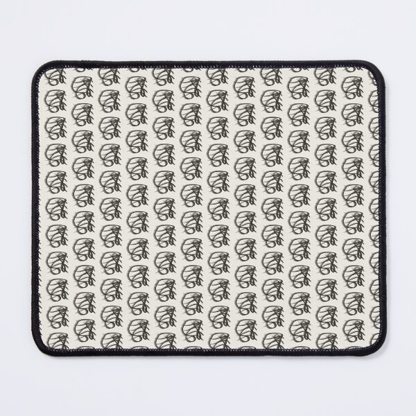 Item preview, Abstract Charcoal Swirls on Warm Oatmeal Cream designed and sold by CaramelCo.