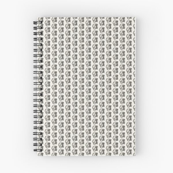 Item preview, Abstract Charcoal Swirls on Warm Oatmeal Cream designed and sold by CaramelCo.