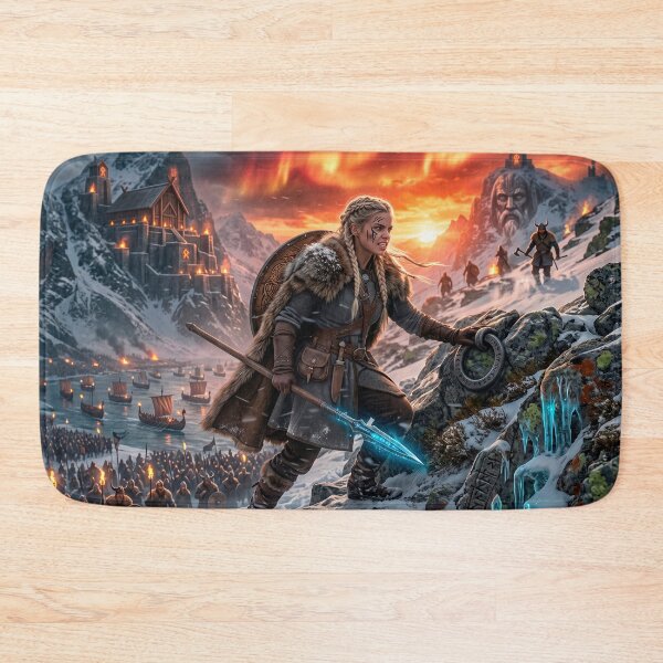 Item preview, Viking Queen Leads the March to Valhalla designed and sold by VALKYRAART53.