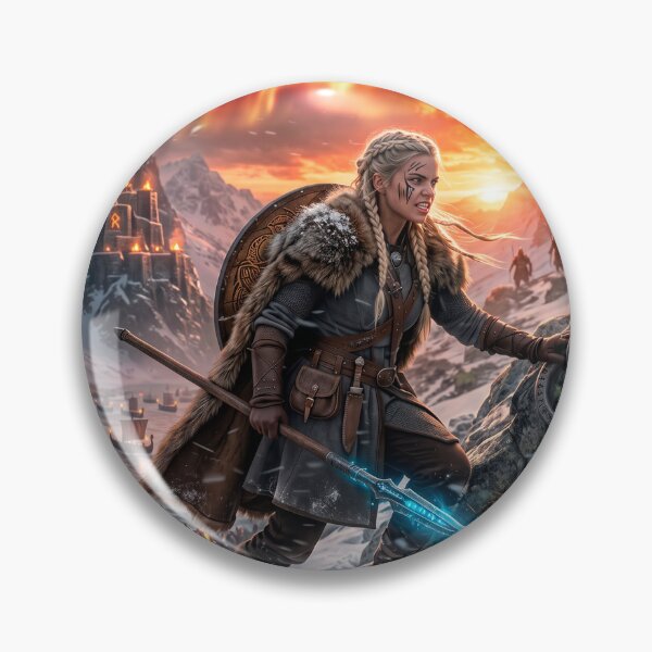 Item preview, Viking Queen Leads the March to Valhalla designed and sold by VALKYRAART53.