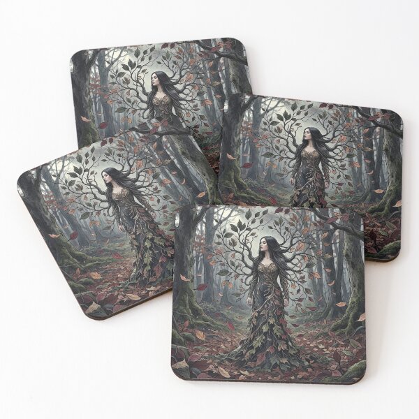 Item preview, Witch Becoming Forest – Gothic Autumn designed and sold by Roberta Calabrese.
