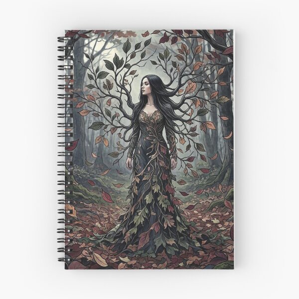 Item preview, Witch Becoming Forest – Gothic Autumn designed and sold by Roberta Calabrese.