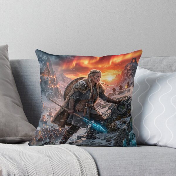 Item preview, Viking Queen Leads the March to Valhalla designed and sold by VALKYRAART53.
