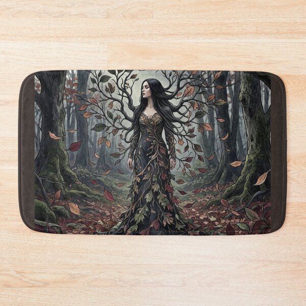Item preview, Witch Becoming Forest – Gothic Autumn designed and sold by Roberta Calabrese.