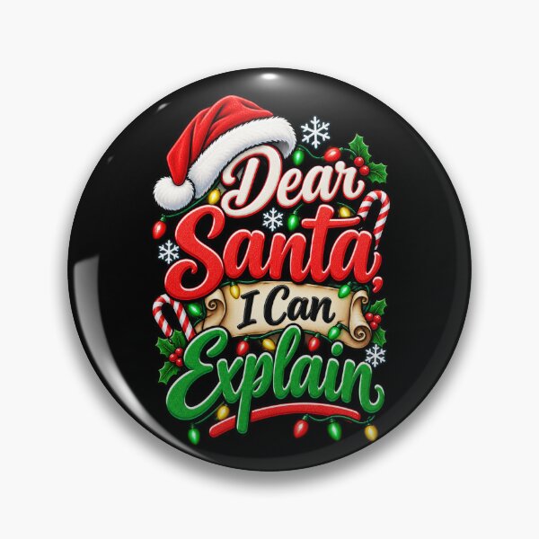 Item preview, Querido Santa, puedo explicar designed and sold by RockitBaby.