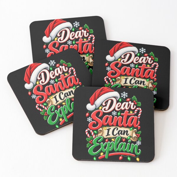 Item preview, Dear Santa I Can Explain designed and sold by RockitBaby.