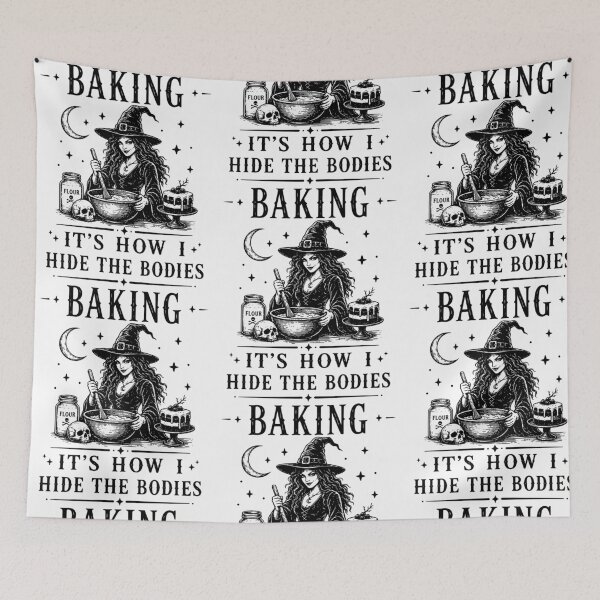 Item preview, Baking It’s How I Hide The Bodies Witch designed and sold by RDGNR.