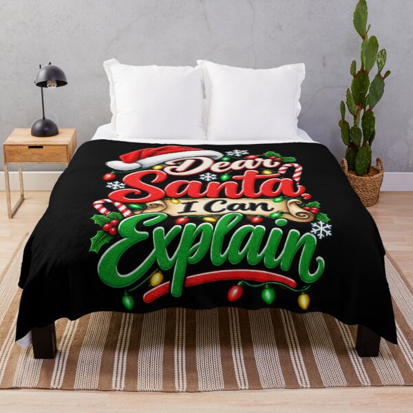 Item preview, Dear Santa I Can Explain designed and sold by RockitBaby.